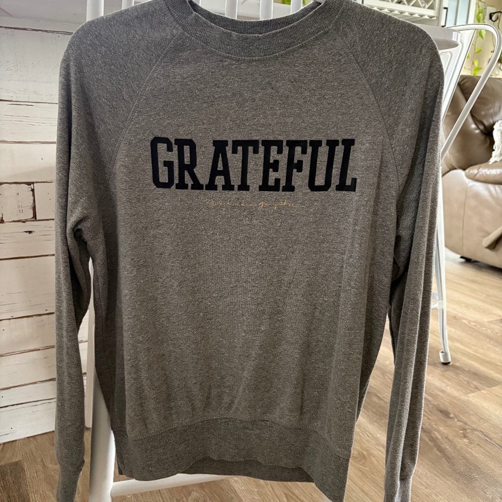 Spiritual Gangster Grateful logo crewneck sweatshirt